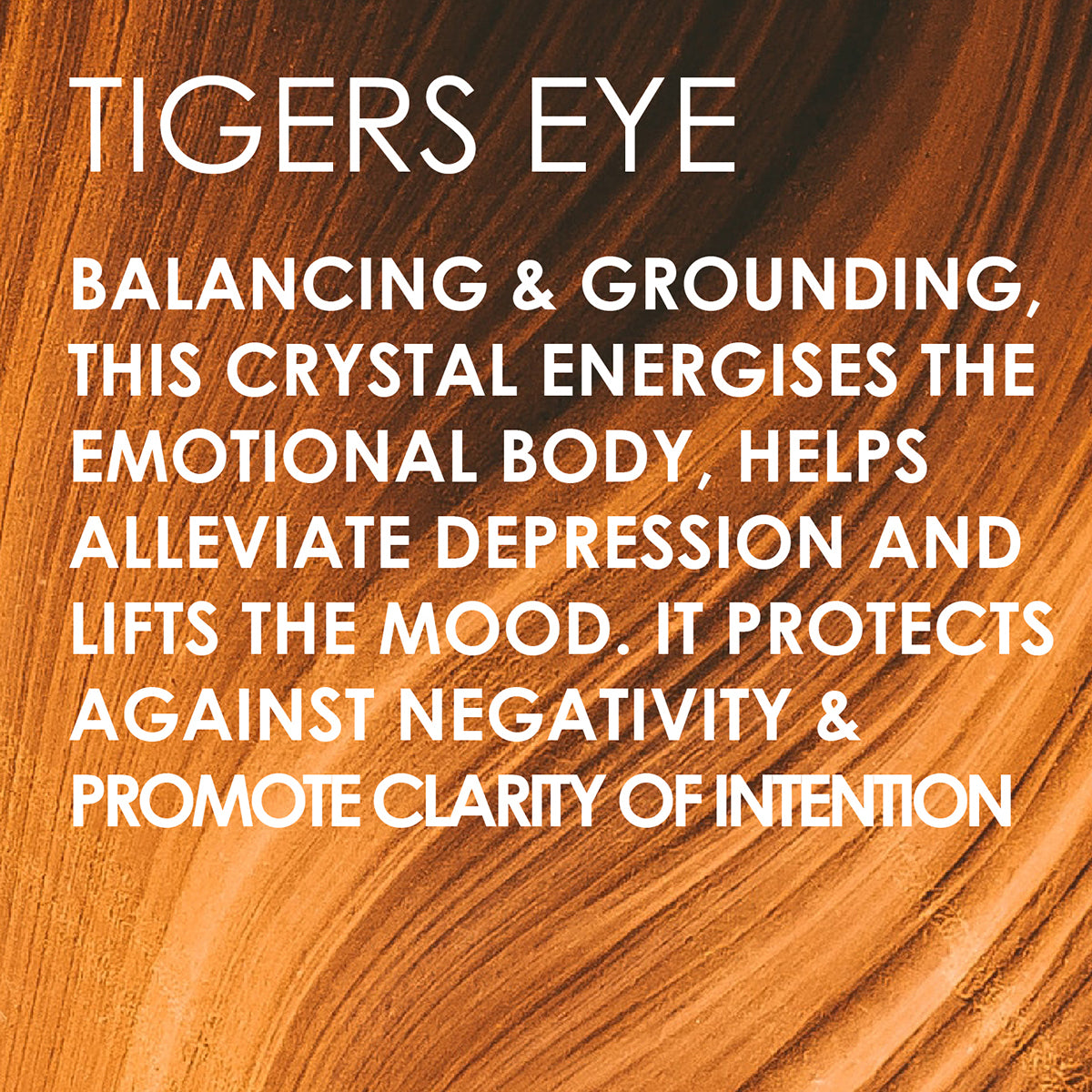 Graphic Image of Tigers Eye Candle Properties